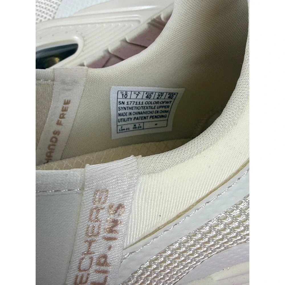 Skechers Slip-ins Uno Everywear Off White Sneakers 177111 Womens 10